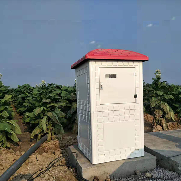  山东农田灌溉智能玻璃钢井房 玻璃钢井堡 